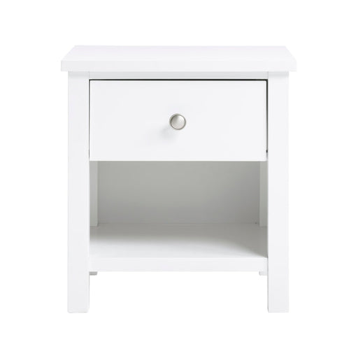 B2053W-4D1 1-Drawer Night Stand - B2053W-4D1
