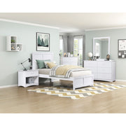B2053W-4D1 1-Drawer Night Stand - B2053W-4D1