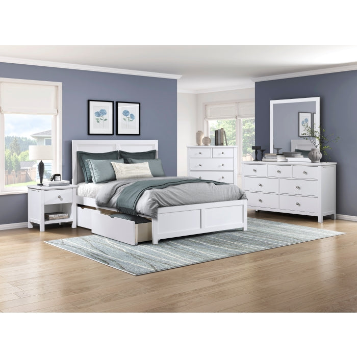 B2053W-4D1 1-Drawer Night Stand - B2053W-4D1