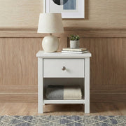 B2053W-4D1 1-Drawer Night Stand - B2053W-4D1