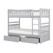 B2063-1*T (4) Twin/Twin Bunk Bed with Storage Boxes - B2063-1*T