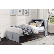 B2063BC-1* (2) Twin Bookcase Platform Bed - B2063BC-1*