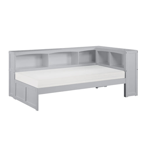 B2063BC-1BC* (3) Twin Bookcase Corner Platform Bed - B2063BC-1BC*