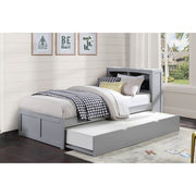B2063BC-1R* (3) Twin Bookcase Platform Bed with Twin Trundle - B2063BC-1R*