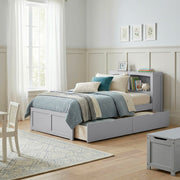 B2063BC-1T* (3) Twin Bookcase Platform Bed with Storage Boxes - B2063BC-1T*