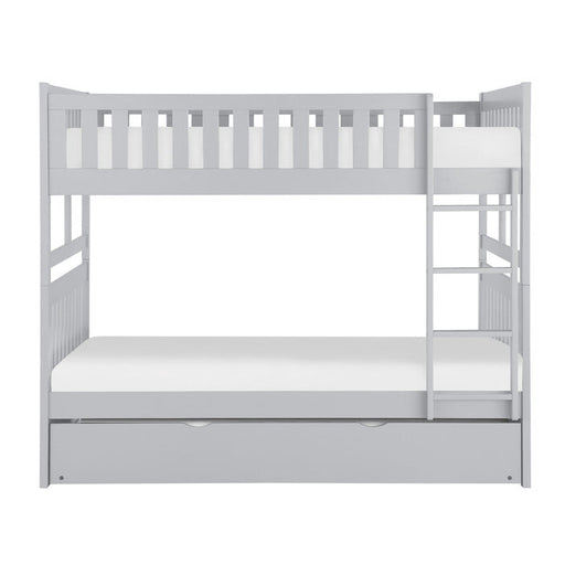 B2063FF-1*R (4) Full/Full Bunk Bed with Twin Trundle - B2063FF-1*R