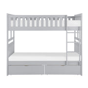 B2063FF-1*T (4) Full/Full Bunk Bed with Storage Boxes - B2063FF-1*T