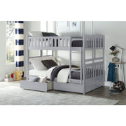 B2063FF-1*T (4) Full/Full Bunk Bed with Storage Boxes - B2063FF-1*T