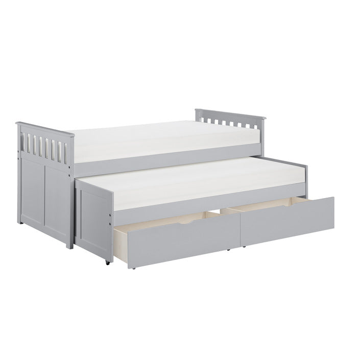 B2063RT-1T* (4) Twin/Twin Bed with Storage Boxes - B2063RT-1T*