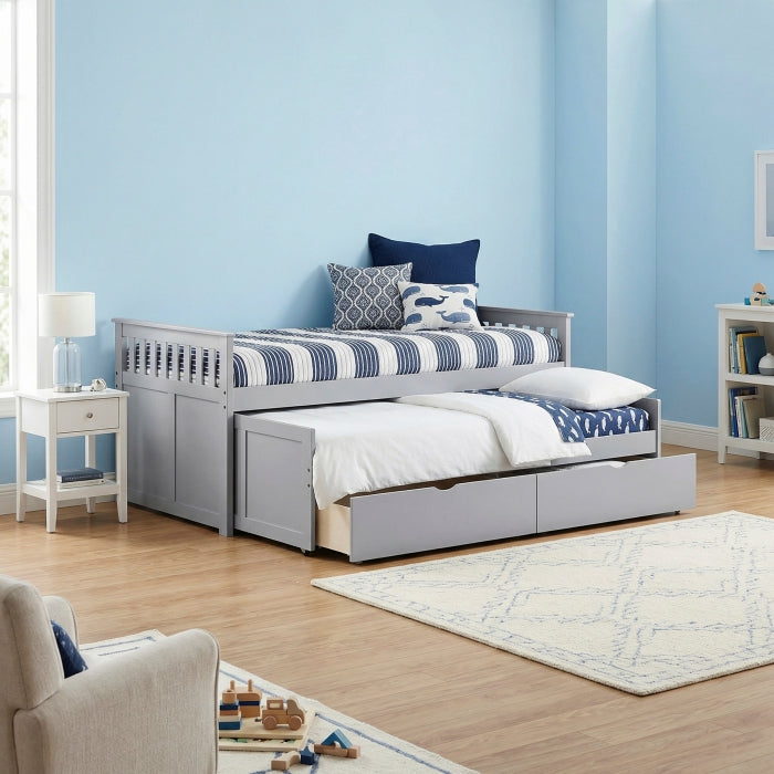 B2063RT-1T* (4) Twin/Twin Bed with Storage Boxes - B2063RT-1T*