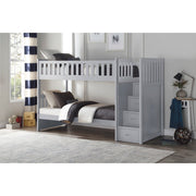 B2063SB-1* (4) Twin/Twin Step Bunk Bed - B2063SB-1*
