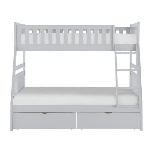 B2063TF-1*T (4) Twin/Full Bunk Bed with Storage Boxes - B2063TF-1*T