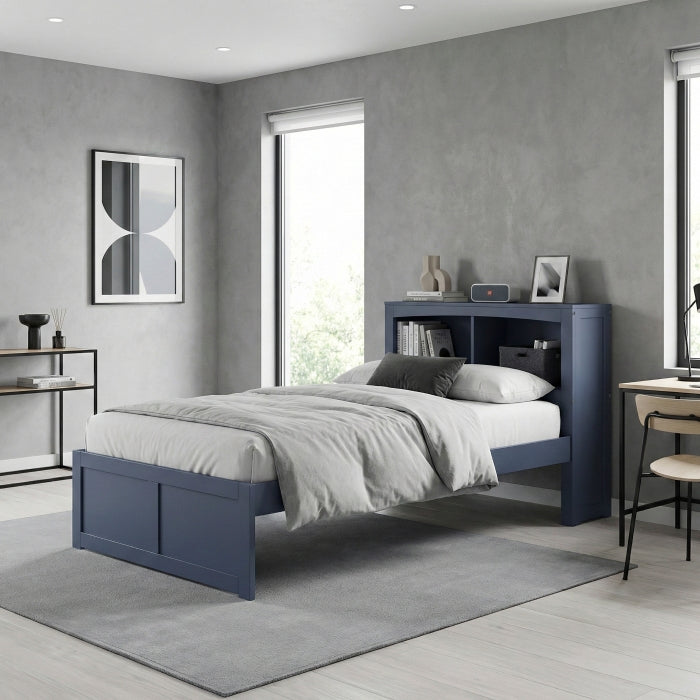B2083BUBC-1* (2) Twin Bookcase Platform Bed - B2083BUBC-1*