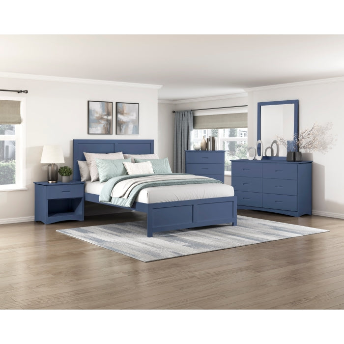 B2083BUF-1* (3) Full Platform Bed - B2083BUF-1*