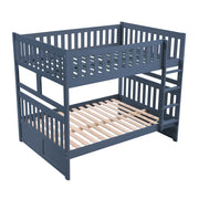 B2083BUFF-1* (3) Full/Full Bunk Bed - B2083BUFF-1*