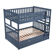 B2083BUFF-1* (3) Full/Full Bunk Bed - B2083BUFF-1*