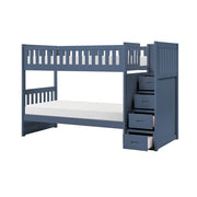 B2083BUSB-1* (4) Twin/Twin Step Bunk Bed - B2083BUSB-1*