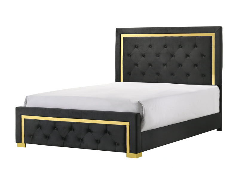 Crown Mark Furniture Pepe Queen Upholstered Bed image