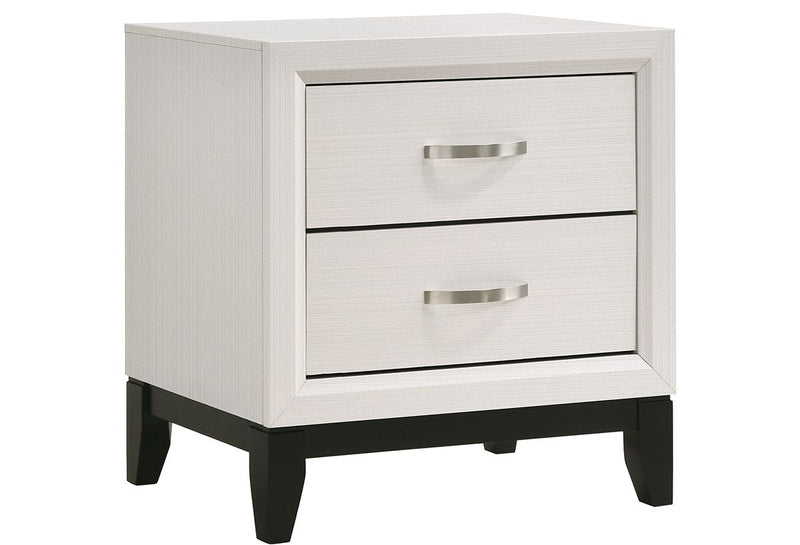 Akerson Chalk White Nightstand - DMV FurnitureNightstand