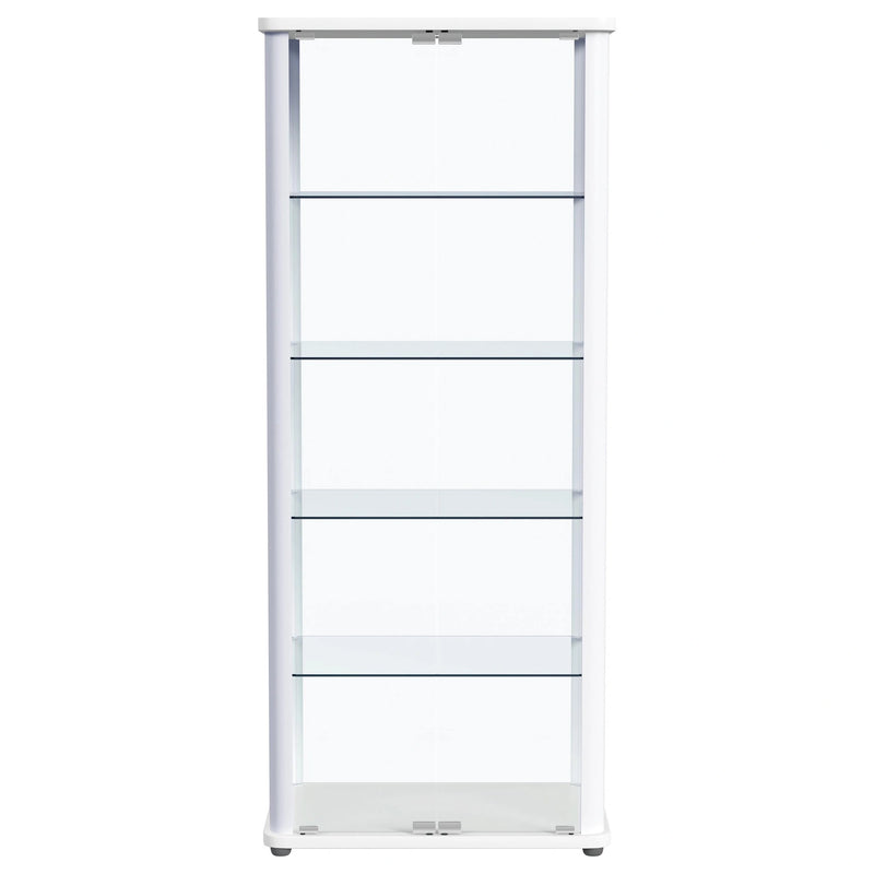 Aero Curio Cabinet with LED Lighting
