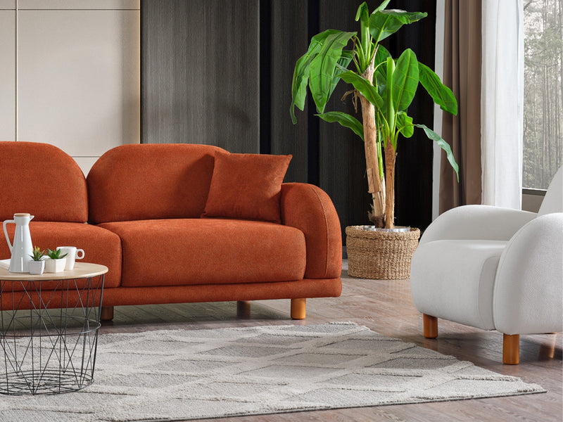Bahama Convertible Sofa in Green - 200-ELIF-BAH-A182-3