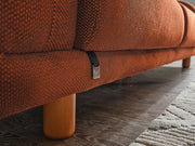 Bahama Convertible Sofa in Green - 200-ELIF-BAH-A182-3