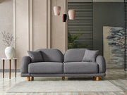 Bahama Convertible Sofa in Green - 200-ELIF-BAH-A182-3