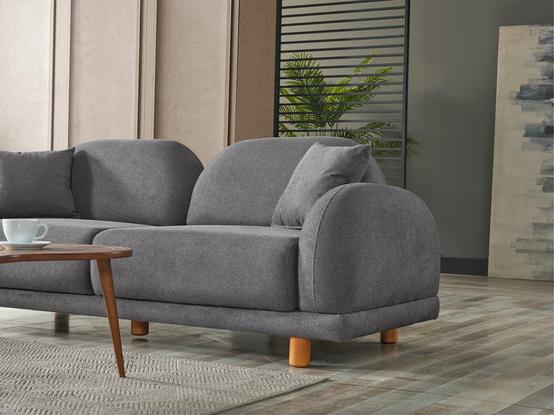 Bahama Convertible Sofa in Green - 200-ELIF-BAH-A182-3