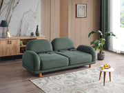 Bahama Convertible Sofa in Green - 200-ELIF-BAH-A182-3