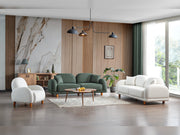 Bahama Convertible Sofa in Green - 200-ELIF-BAH-A182-3