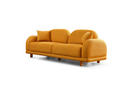 Bahama Convertible Sofa in Green - 200-ELIF-BAH-A182-3