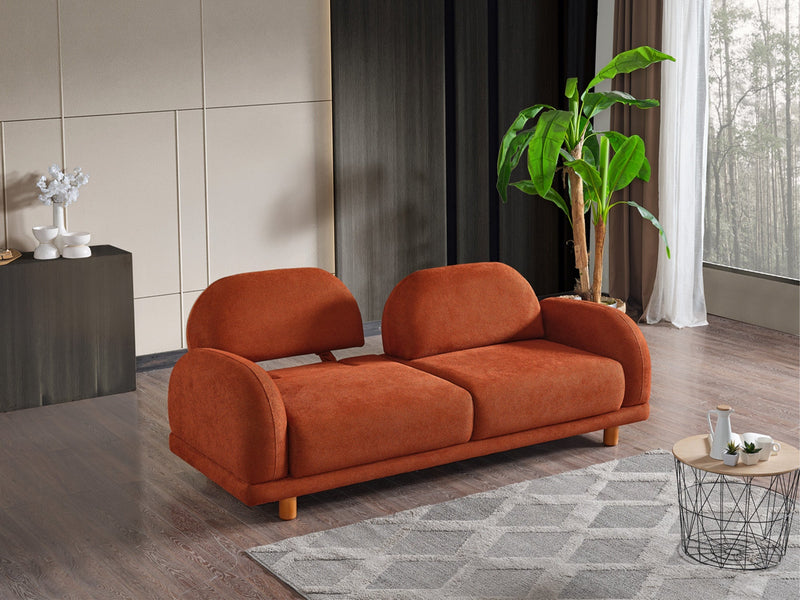 Bahama Convertible Sofa in Green - 200-ELIF-BAH-A182-3