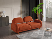 Bahama Convertible Sofa in Green - 200-ELIF-BAH-A182-3
