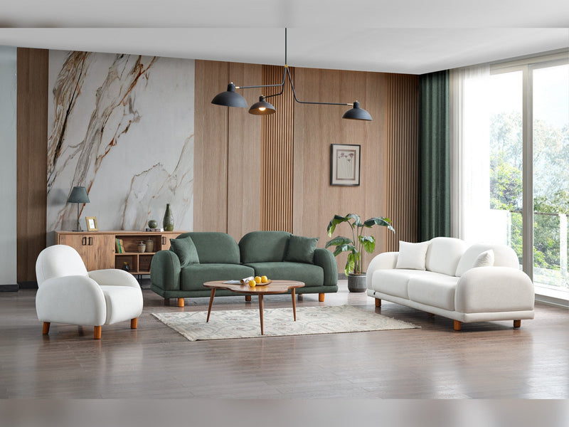 Bahama Convertible Sofa in Yellow - 200-ELIF-BAH-A180-3