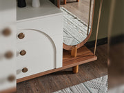 Bahama Dresser With Mirror & Ottoman - 200-ELIF-BAH-A251-DR
