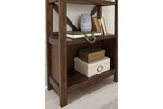 Baldridge Rustic Brown 75" Bookcase - DMV FurnitureBookcases