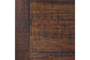 Baldridge Rustic Brown Home Office Desk - DMV FurnitureOffice Desks