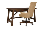 Baldridge Rustic Brown Home Office Desk - DMV FurnitureOffice Desks