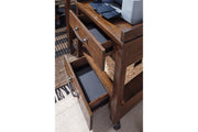 Baldridge Rustic Brown Printer Stand - DMV FurniturePrinter Stand