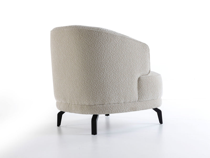 Balea 4-pieces (2 Sofa & 2 Chair) Livingroom in Cream - 200-ZEN-BAL-CRE-3311