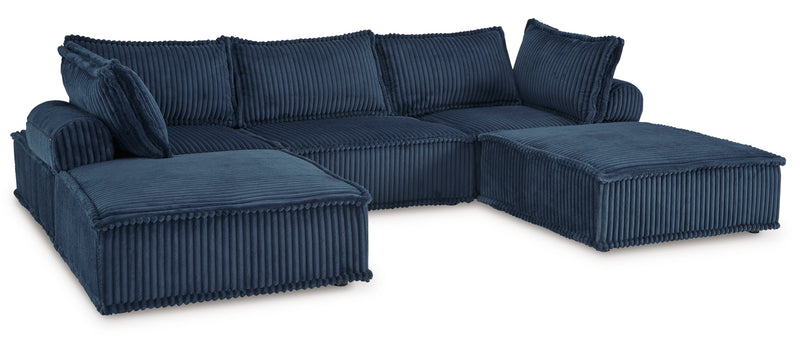 Bales Navy 5 - Piece Modular Seating - DMV FurnitureSectional