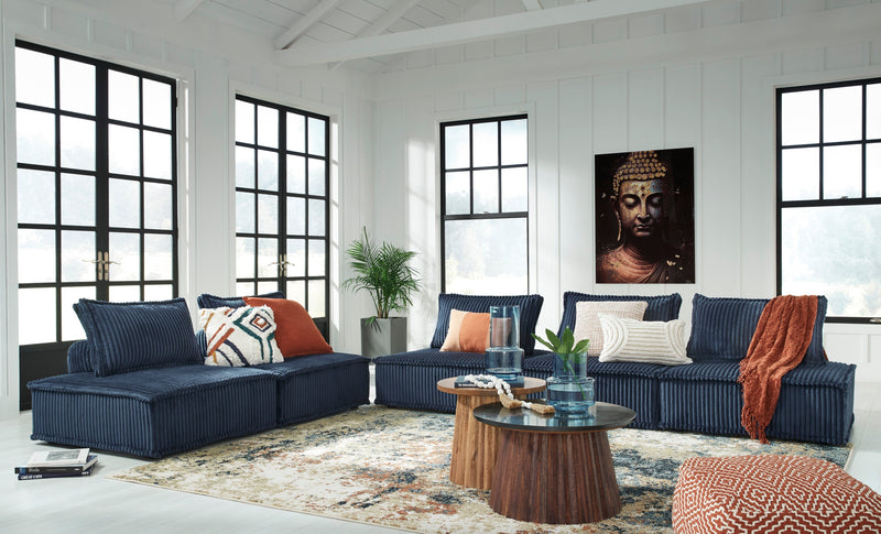 Bales Navy 5 - Piece Modular Seating - DMV FurnitureSectional