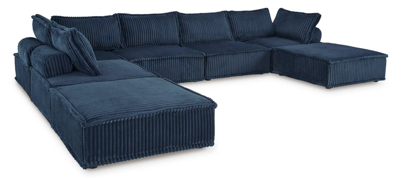 Bales Navy 7 - Piece Modular Seating - DMV FurnitureSectional