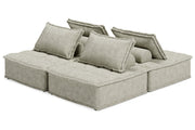 Bales Taupe 4 - Piece Modular Seating - DMV FurnitureSectional