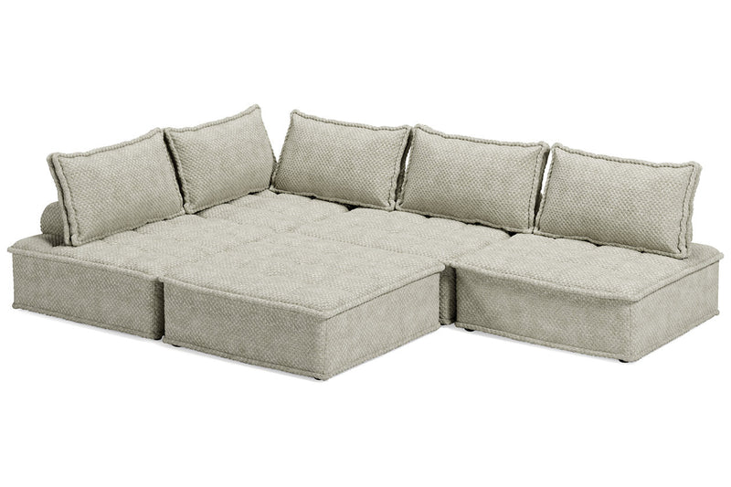 Bales Taupe 5 - Piece Modular Seating - DMV FurnitureSectional