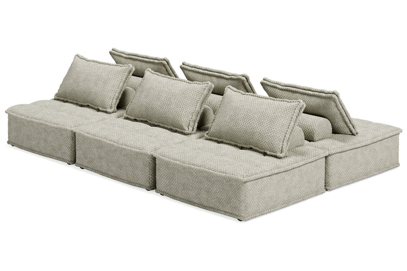 Bales Taupe 6 - Piece Modular Seating - DMV FurnitureSectional