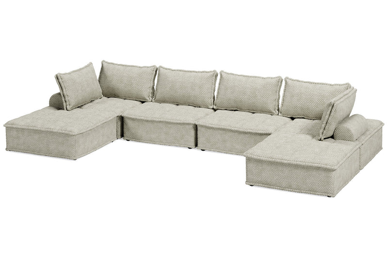 Bales Taupe 6 - Piece Modular Seating - DMV FurnitureSectional