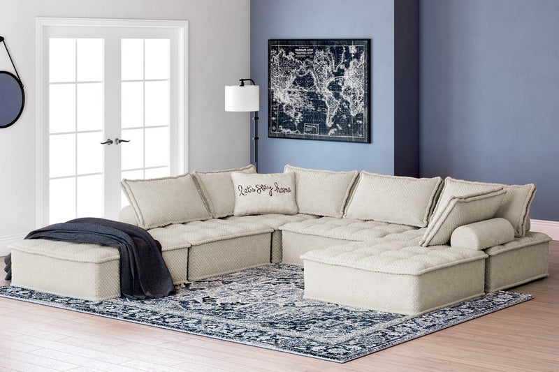 Bales Taupe 6 - Piece Modular Seating - DMV FurnitureSectional