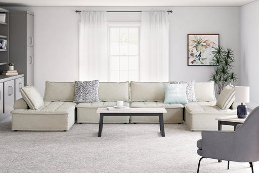 Bales Taupe 6 - Piece Modular Seating - DMV FurnitureSectional