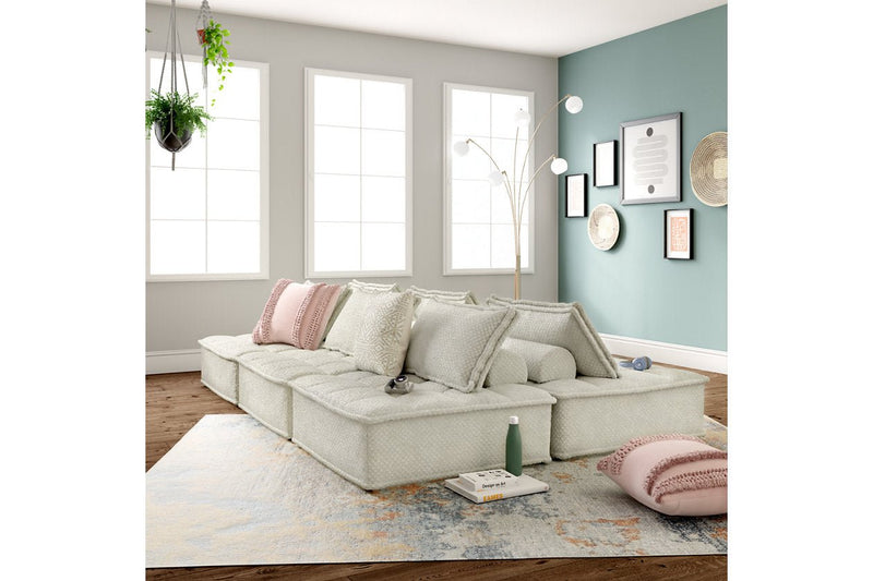 Bales Taupe 6 - Piece Modular Seating - DMV FurnitureSectional
